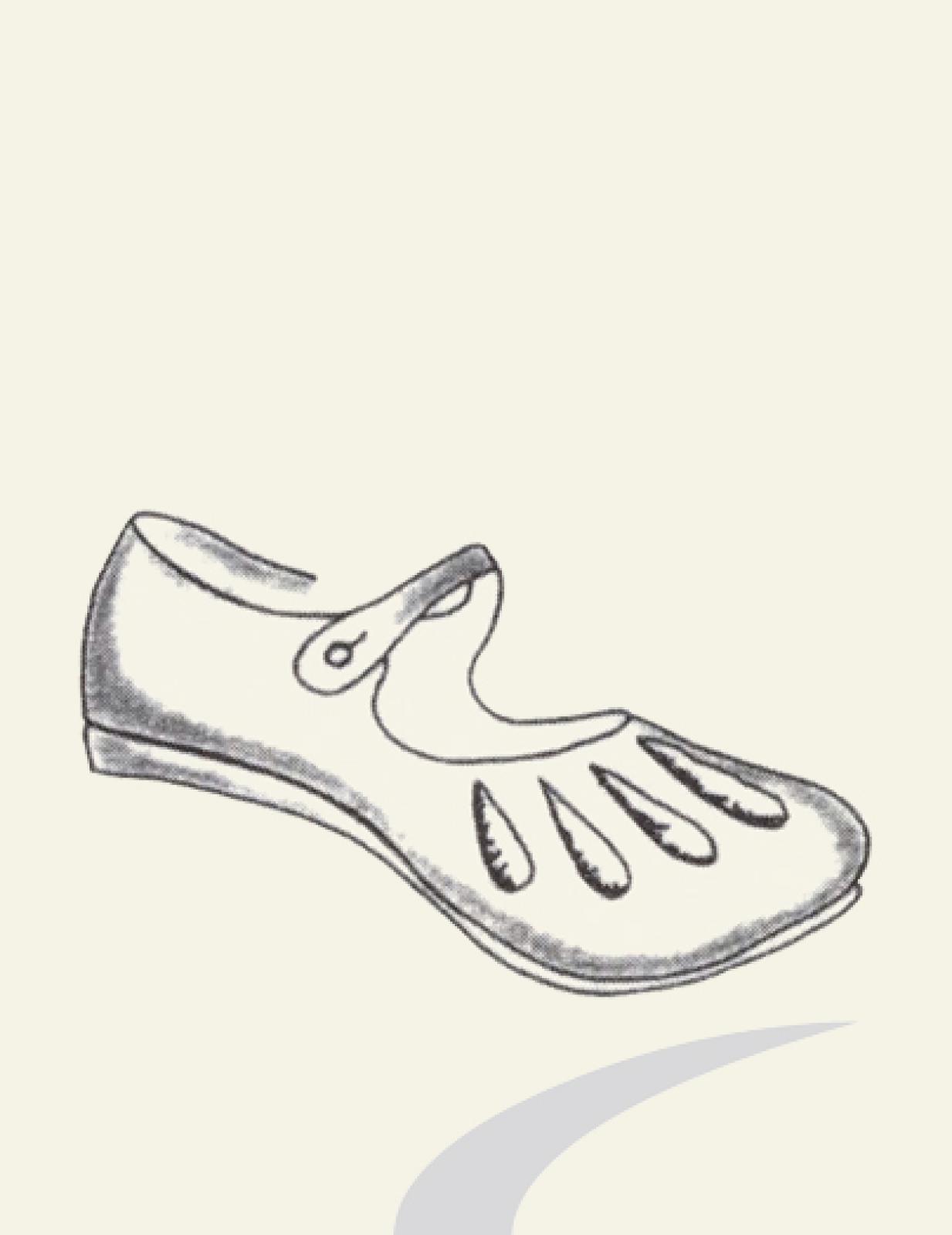 Ristriemen Tudor-Schuh