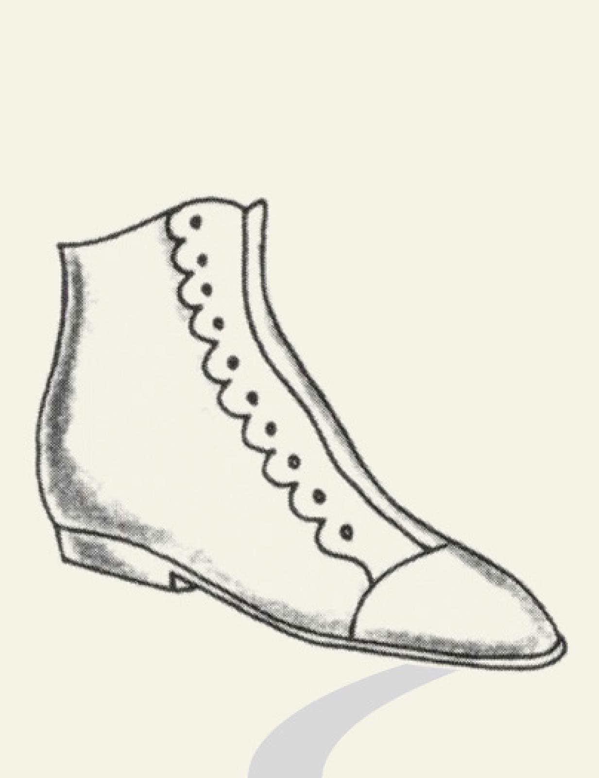 Damen-Knöpfchenstiefel