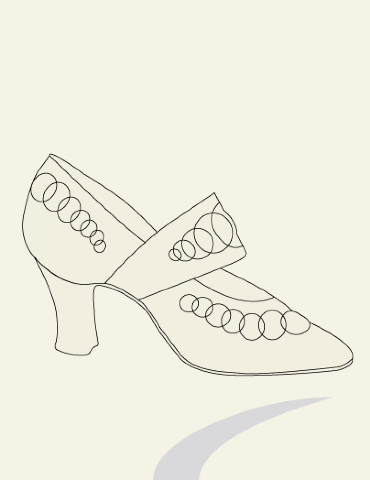 Pumps mit Ristriemen